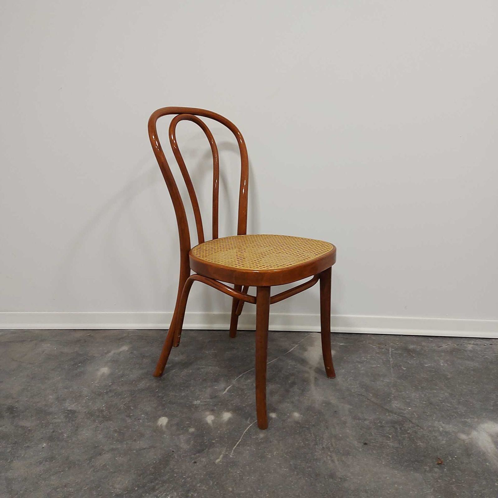 Dining Chair, Bentwood Cane, No. 18, 1980s 1 Of 7 photo buy