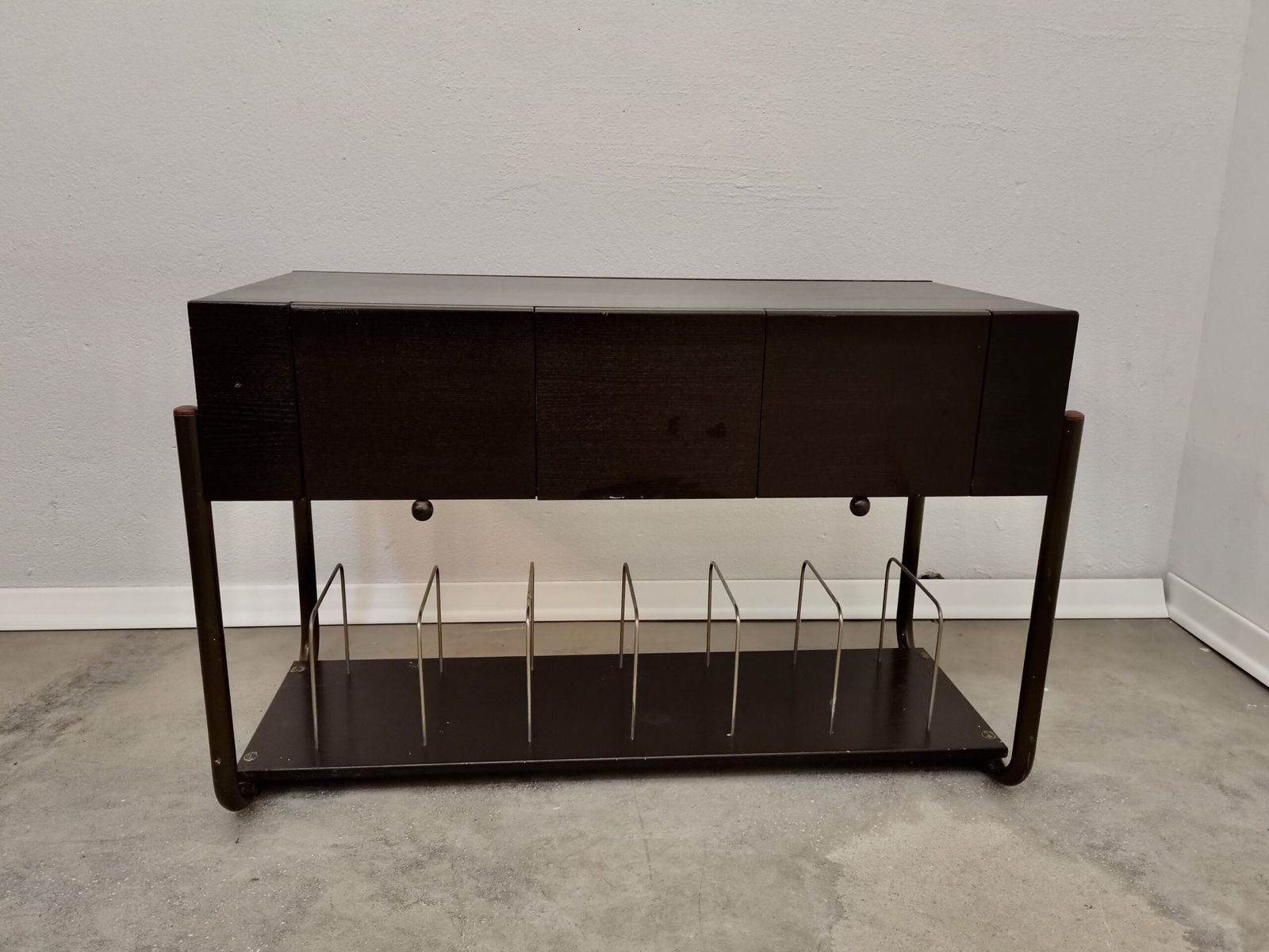 Side Table, Record Player Stand, 1970s photo furniture