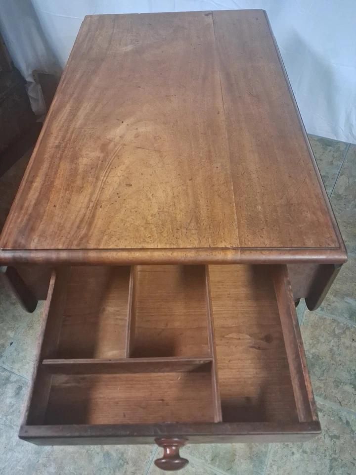 Antique Victorian Pembroke Table Full Of Gorgeous Patina photo buy