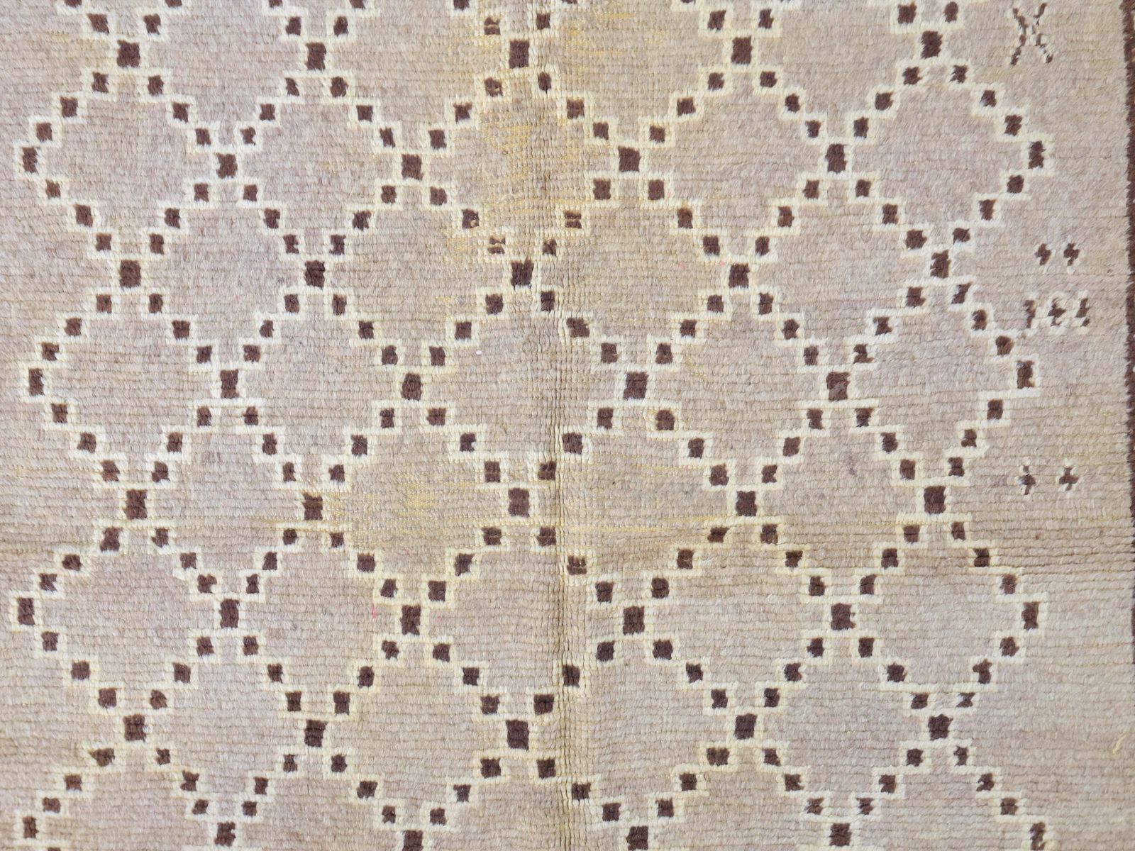 Imdoukal Vintage Moroccan Rug 4'5" X 8'8" photo Textiles