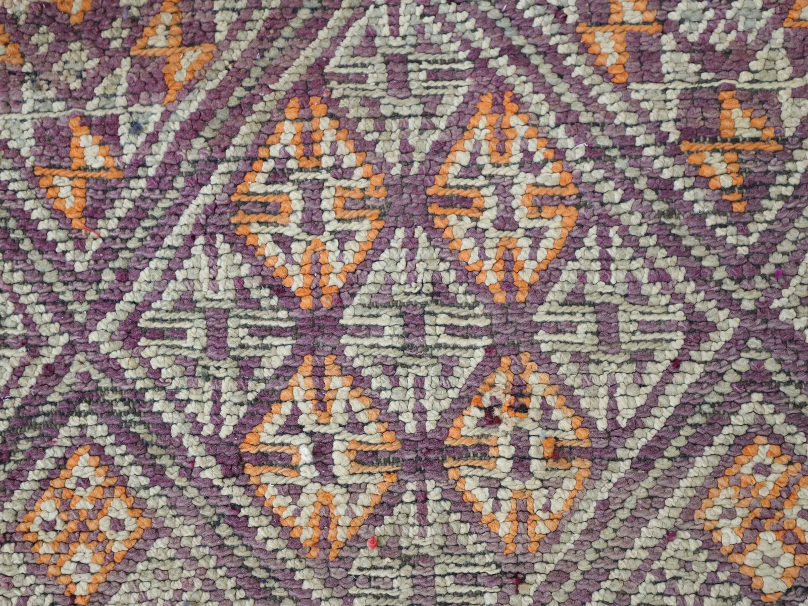 Achku Vintage Moroccan Rug 5'9" X 9'6" photo Textiles