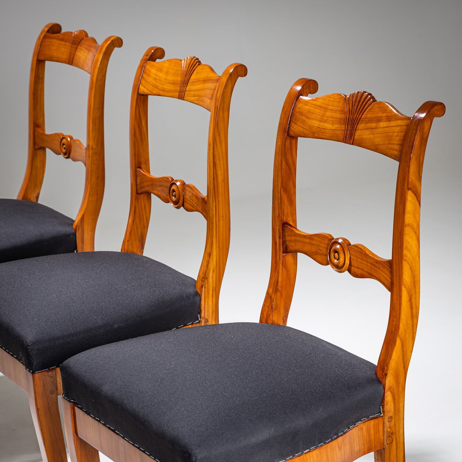 Biedermeier Side Chairs, Central Germany, Circa 1840 photo for sale