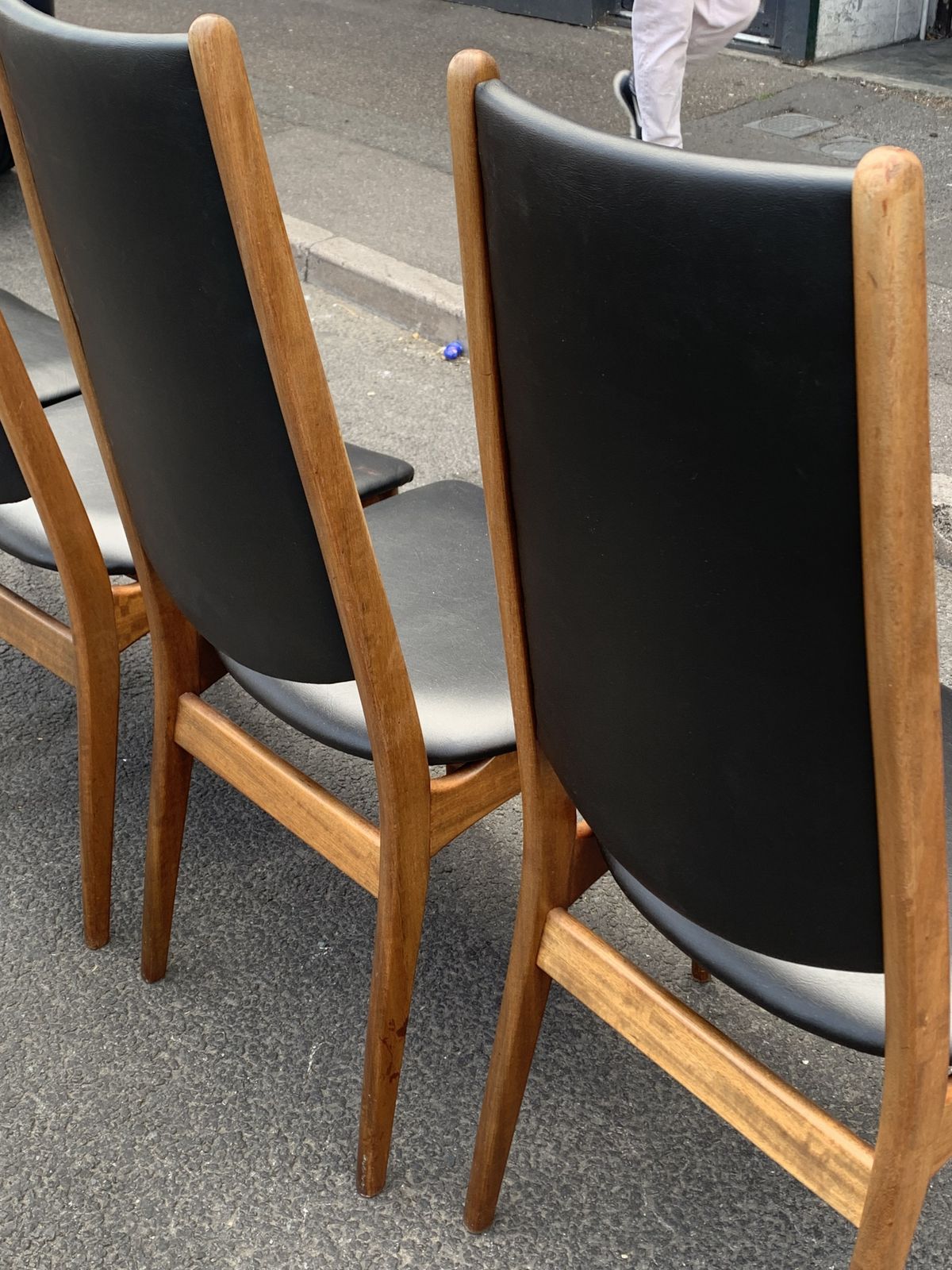 Set Of Four Danish Mid Century Dining Chairs photo 350.0