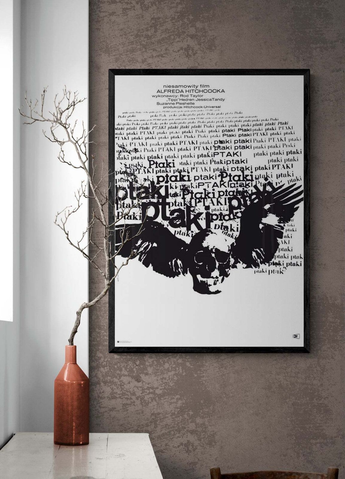 The Birds Polish Poster photo furniture