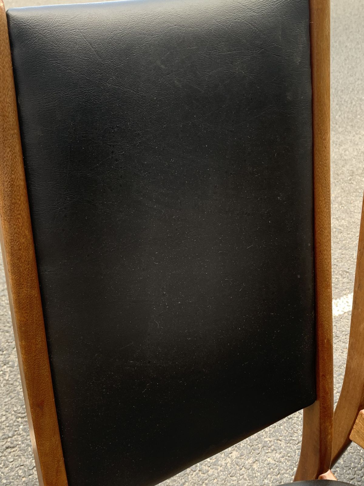 photo for sale Set Of Four Danish Mid Century Dining Chairs