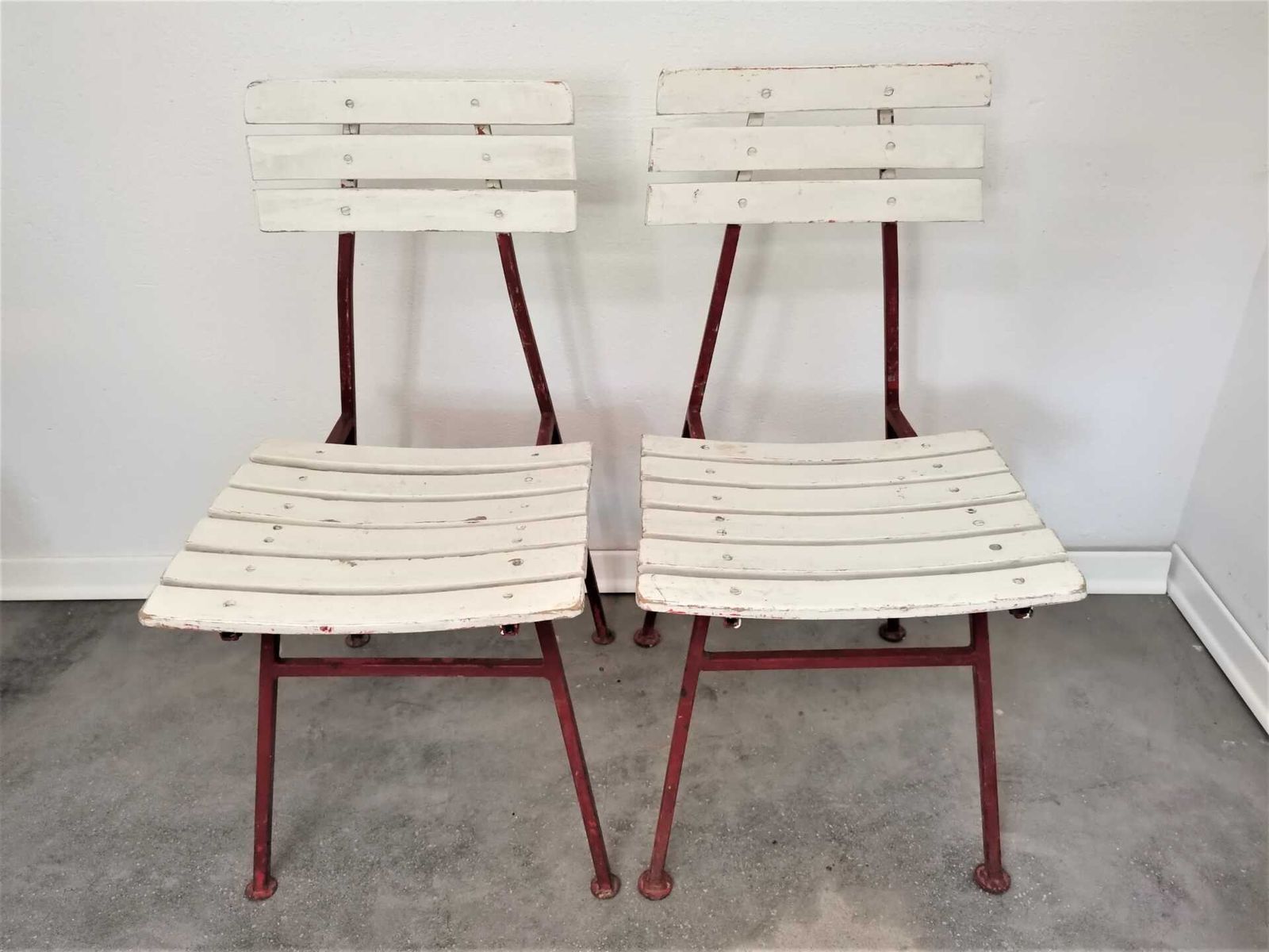Garden Chair, 1 Of 2, 1960s, Vintage photo for sale
