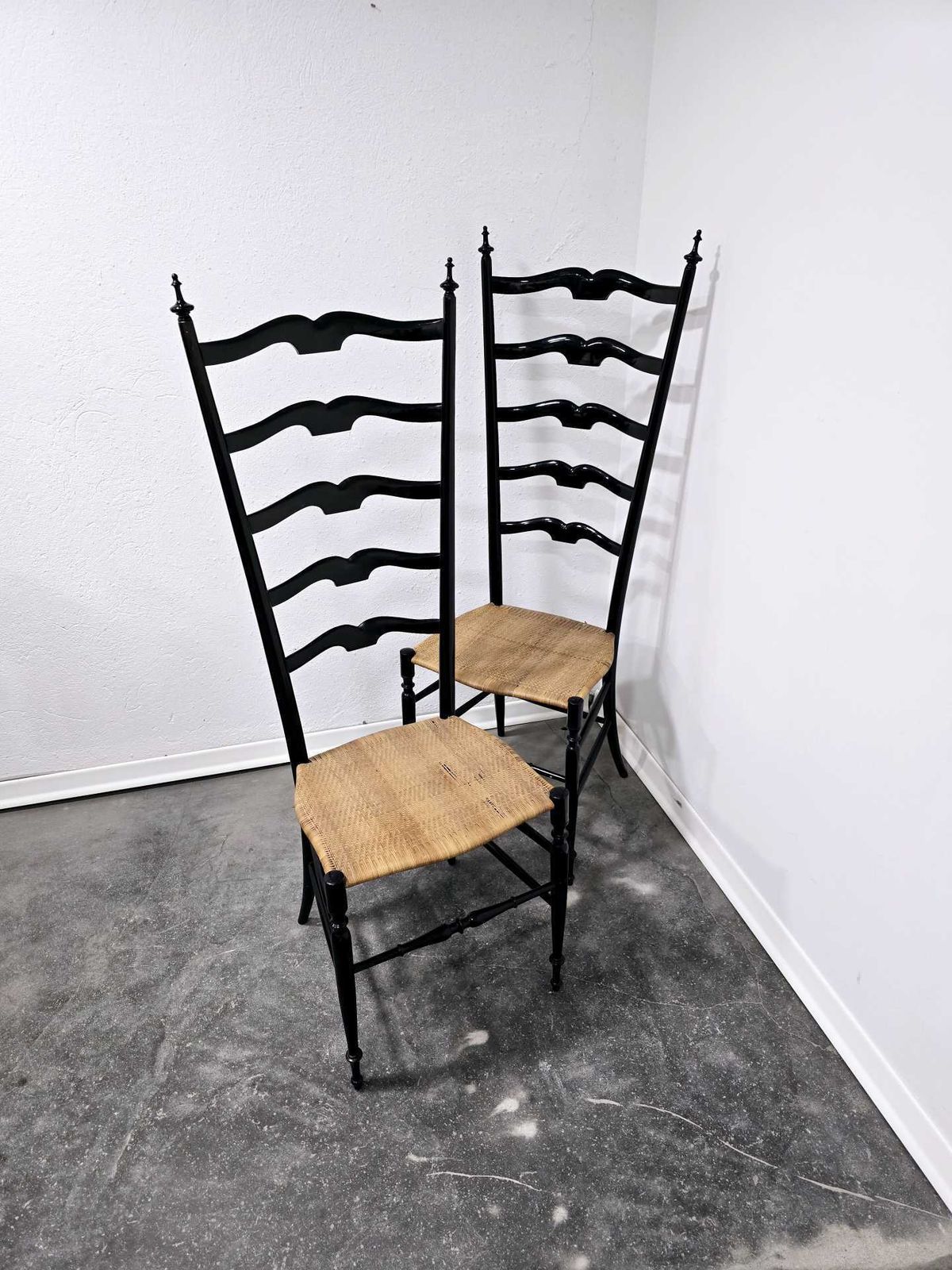 Paolo Buffa Ladder Chairs For Chiavari, Italy 1950s photo 1436.0