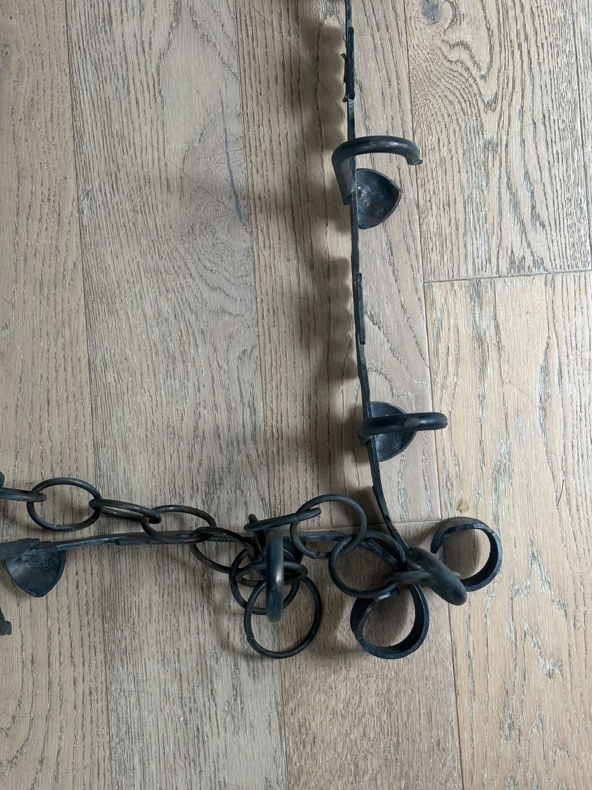 Wrought Iron Heavy Duty Vintage Pot Holder photo Home Decor