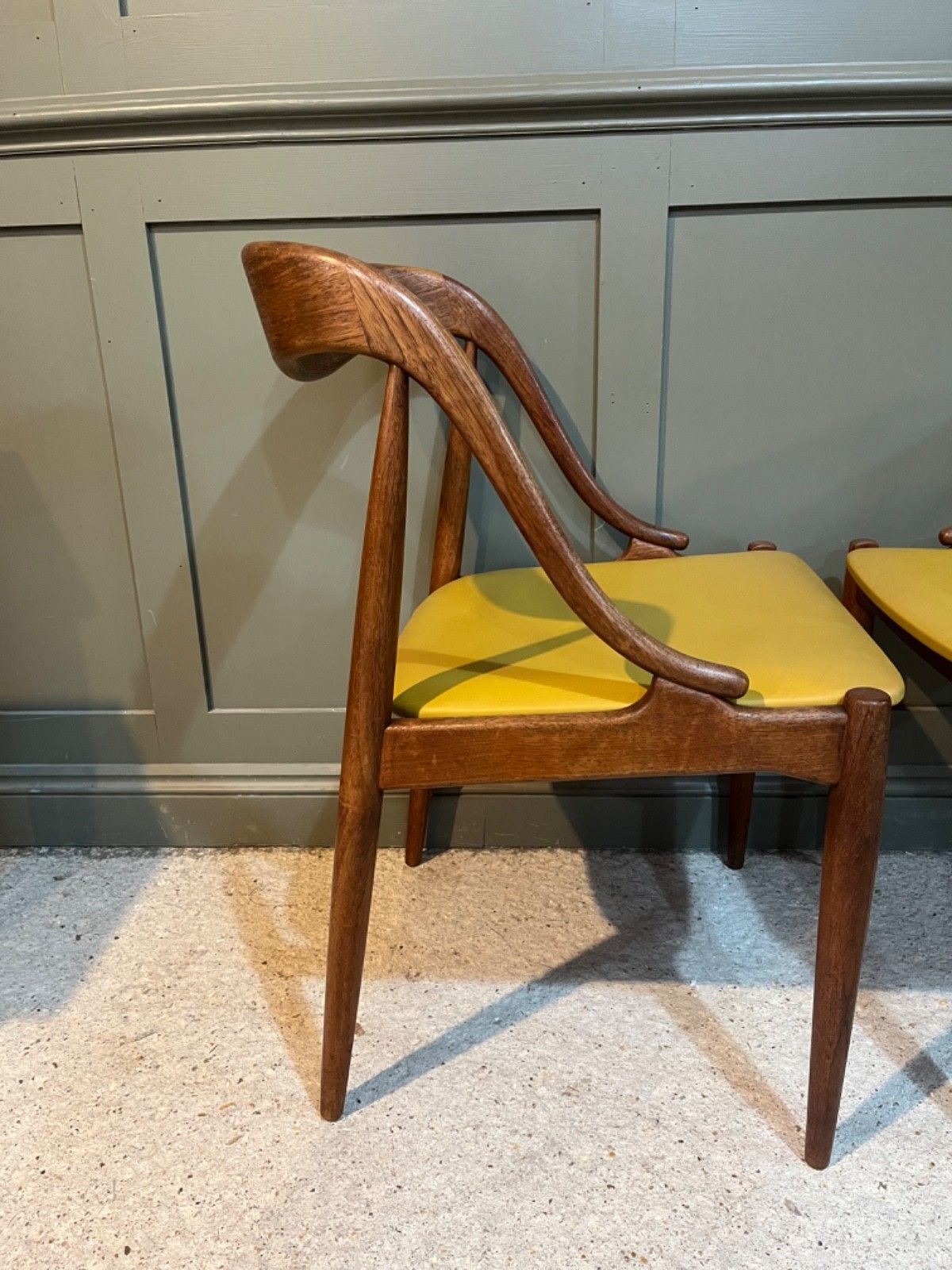 Danish Teak Chairs X 4 By Joannes Andersen Set Of Teak Dining Chairs photo furniture