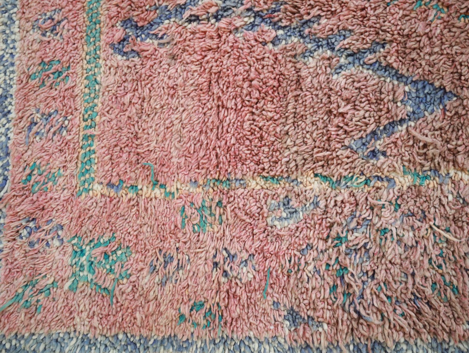 Jawhar Vintage Moroccan Rug 6'4" X9'4" photo vinterior