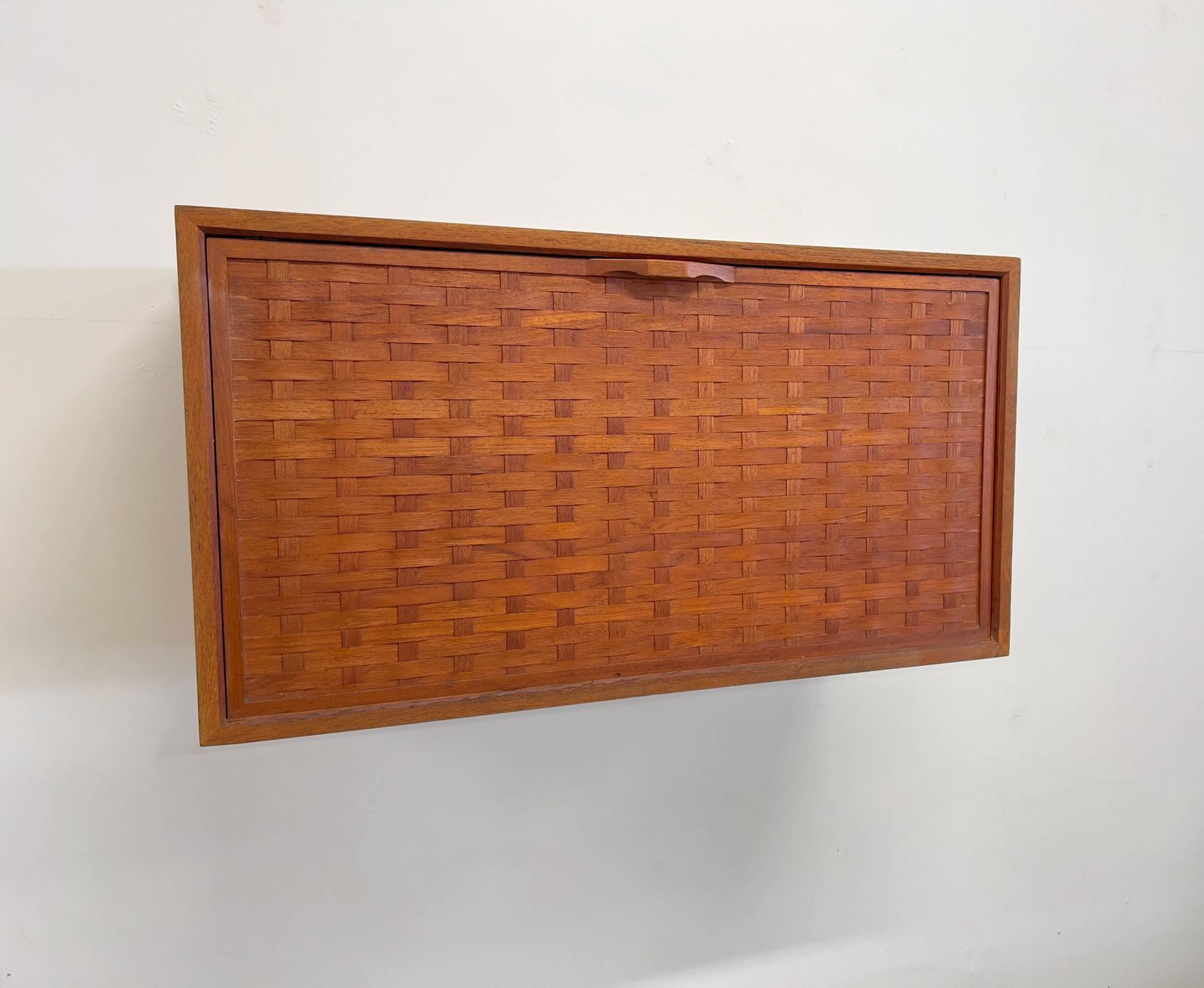 Teak Wall Cabinet By Poul Cadovius For Cado. photo 391.0