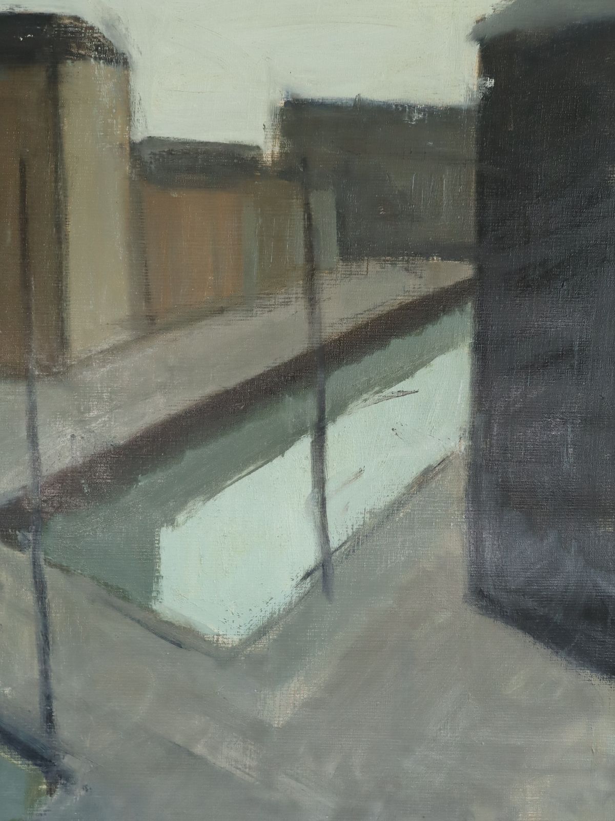 photo furniture Echoes Of The Street Oil Painting
