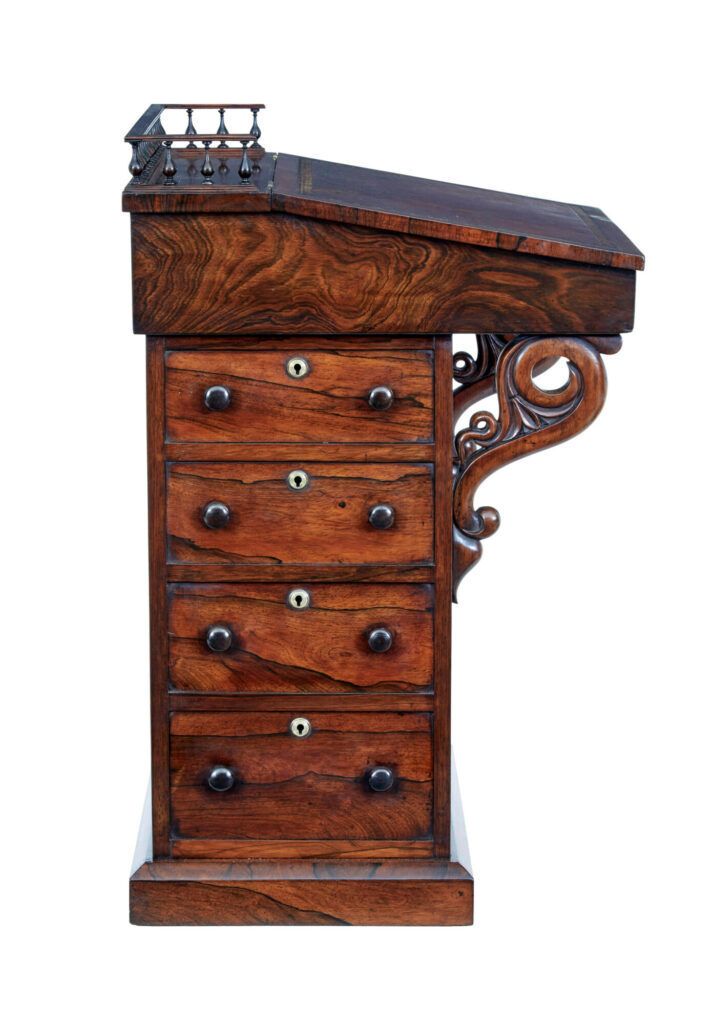 Early 19th Century Regency Davenport Writing Desk photo vinterior