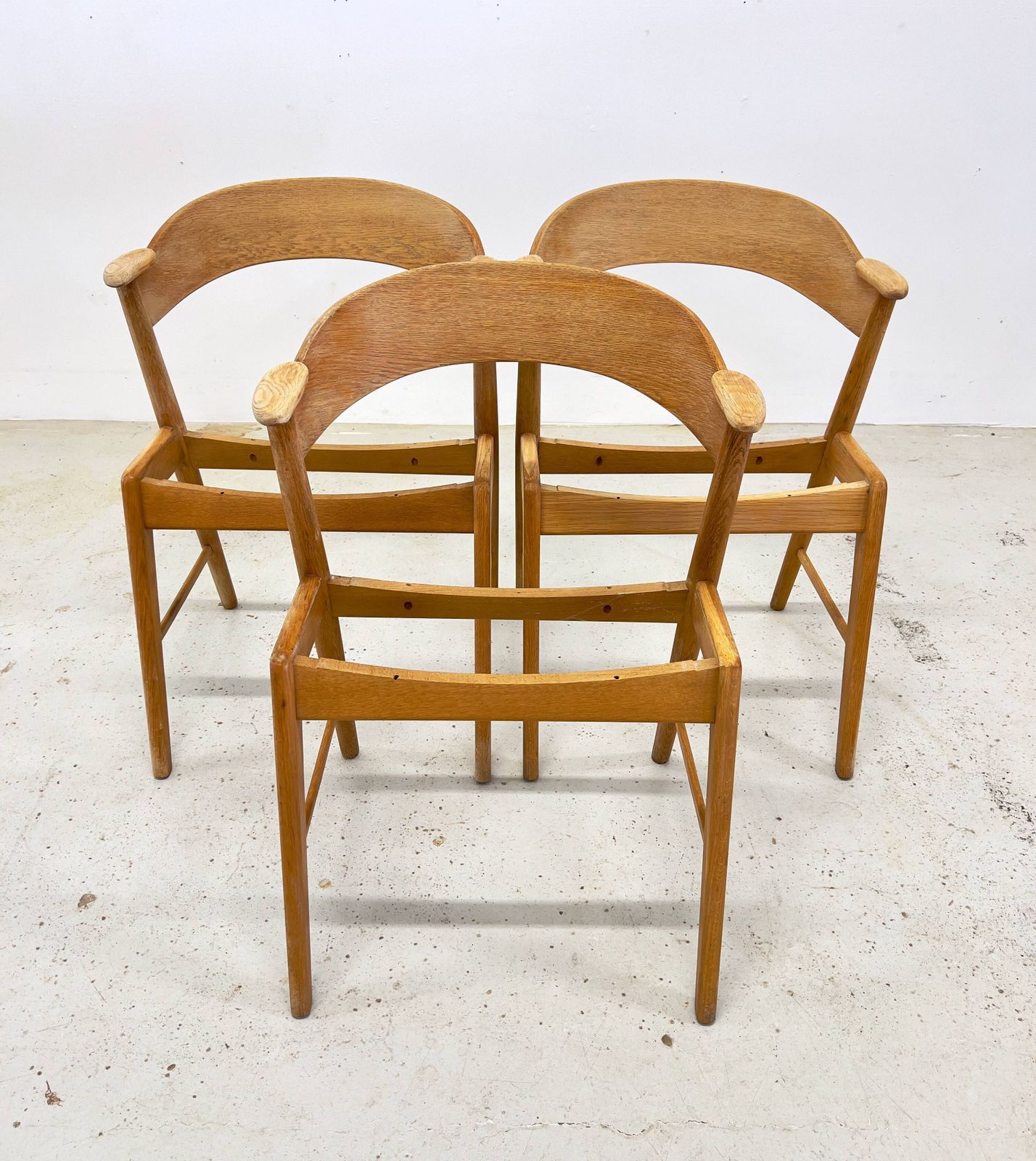 Kai Kristiansen Model 32 Dining Chairs, Korup Møbelfabrik. photo vintage