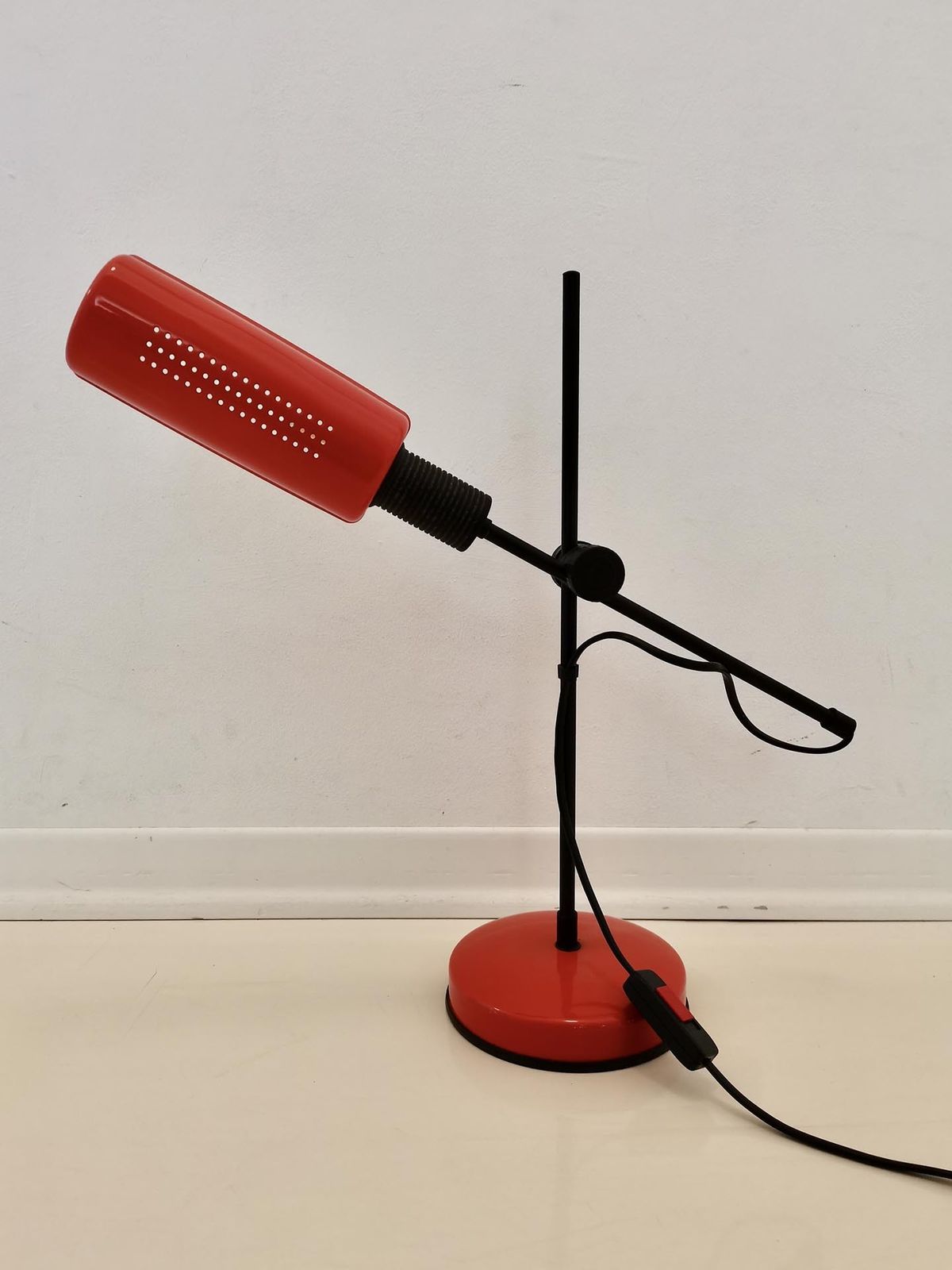 Red Table Lamp, 1970s, Vintage photo buy