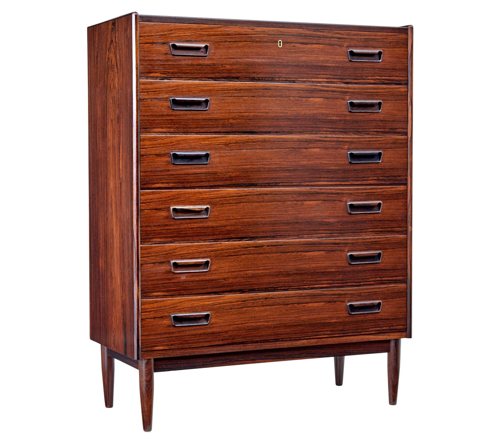 Mid 20th Century Scandinavian Tall Chest Of Drawers photo furniture