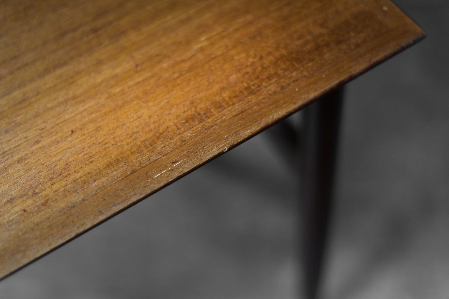 photo furniture Mid Century Danish Modern Teak Nesting Tables, 1960s, Set Of 2