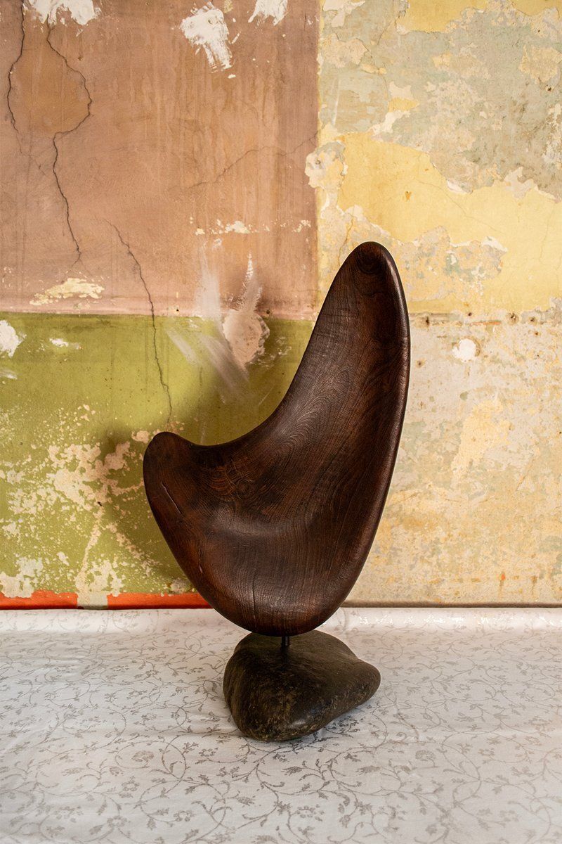 Cristiano Nicoletta, Abstract Sculpture, 1960s, Wood photo furniture