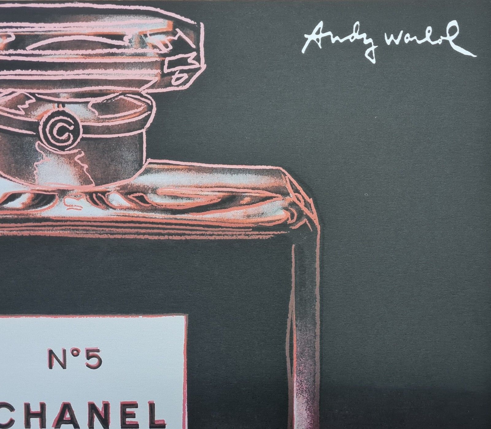 Andy Warhol Signed Chanel Certificate photo buy