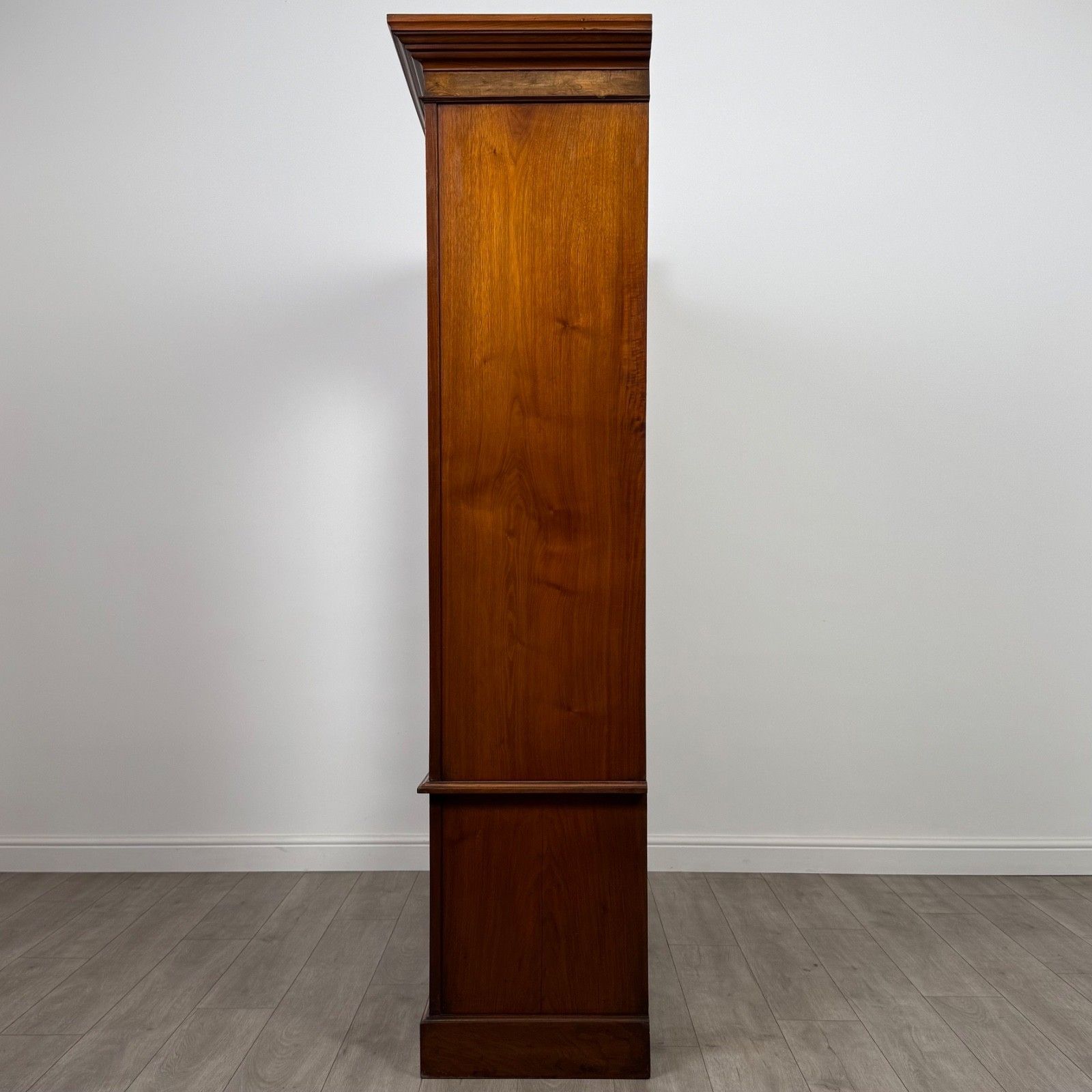 Antique 19th Century Good Quality Wardrobe In Burr Walnut photo Furniture