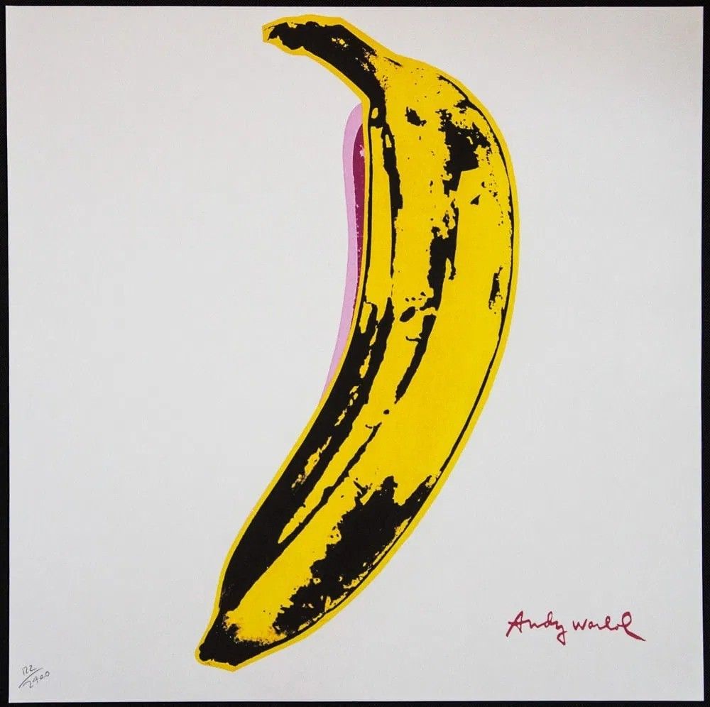 Andy Warhol — Iconic “Banana” Lithograph, Signed & Numbered Limited Edition (Cmoa
