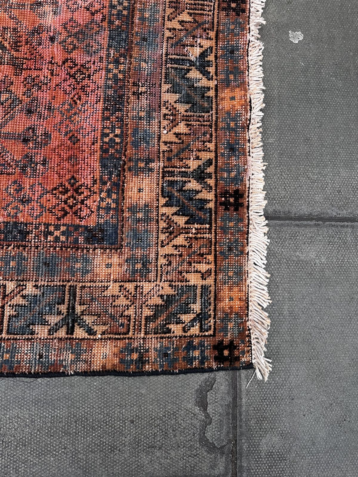 Oriental Hand Knotted Rug, 1970s, Wool photo Textiles