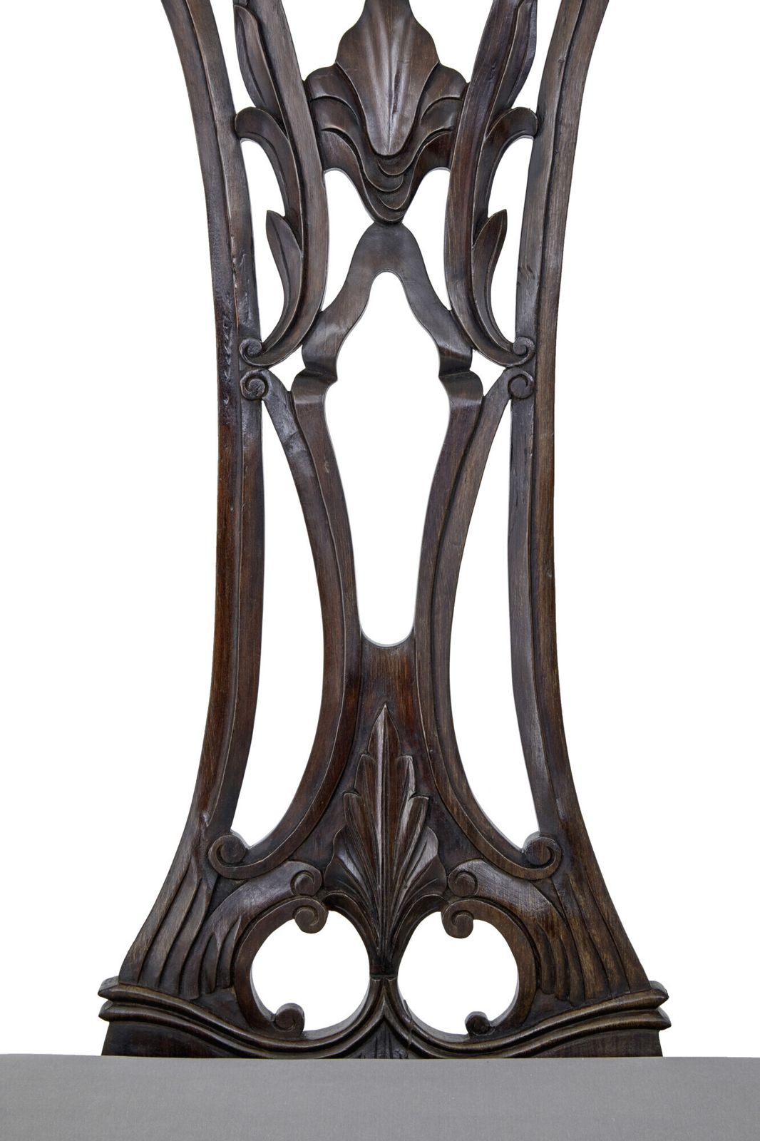 Chippendale Design Dining Chair Of Large Proportions For Display photo for sale