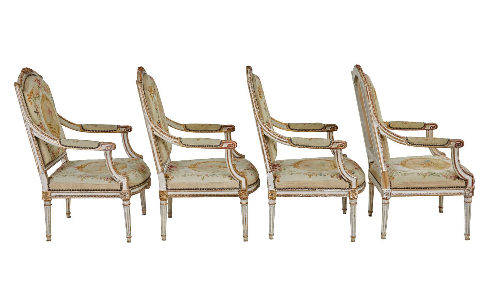 photo vinterior 19th Century Louis Philippe I Period 5 Piece Salon Suite