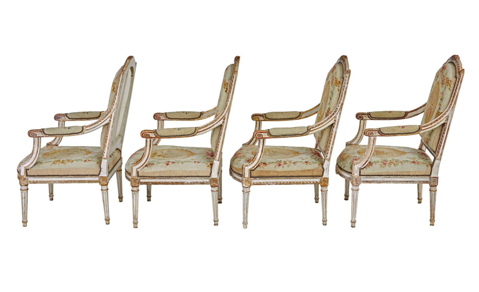 photo buy 19th Century Louis Philippe I Period 5 Piece Salon Suite