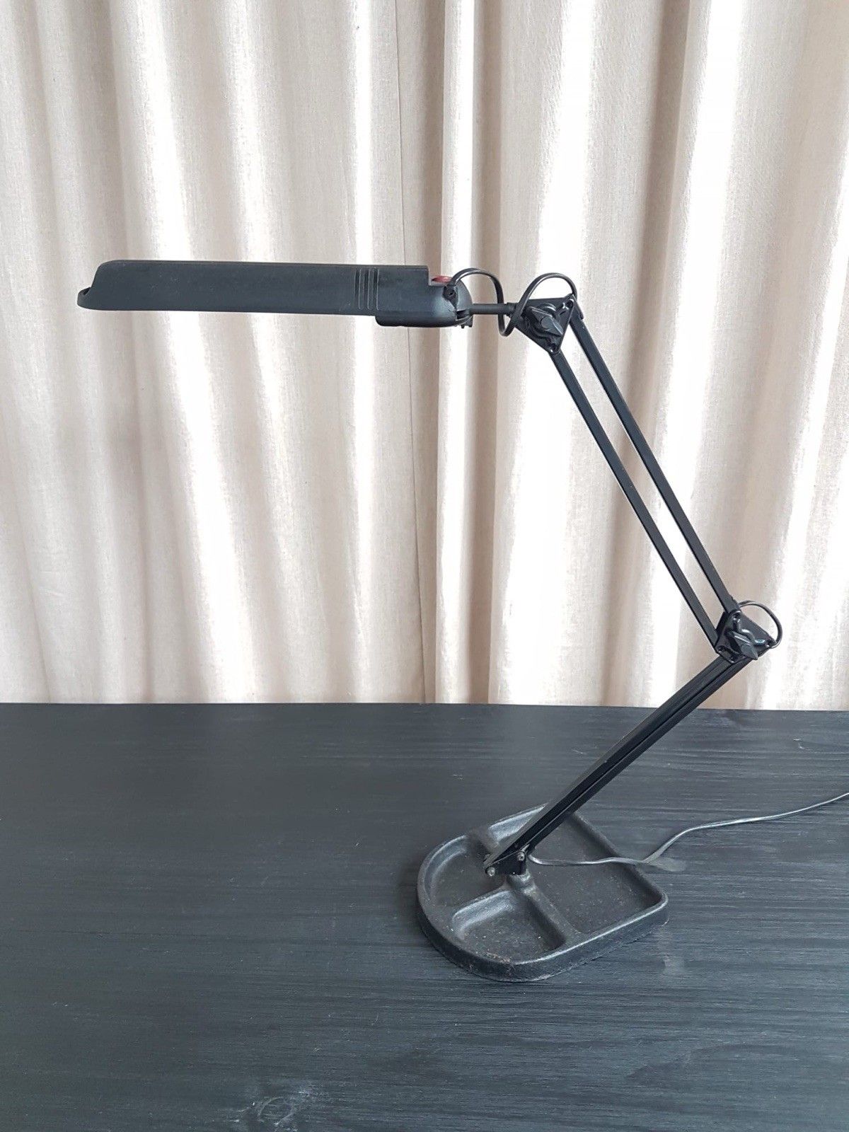 Vtg Mid Century Lival Global Finland Desk Table Lamp Danish Scandi R936 photo for sale