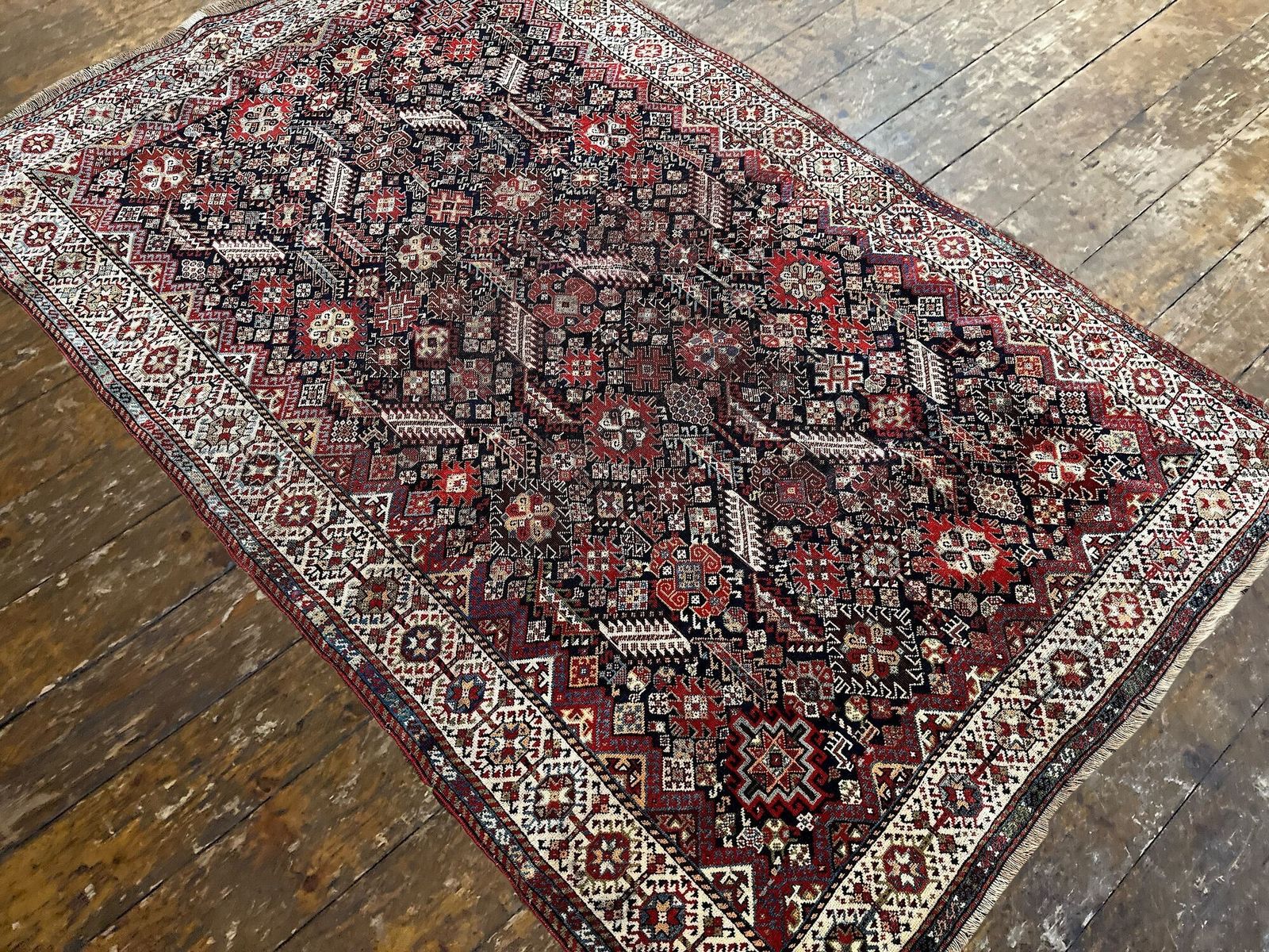 Antique Tribal Shekarlu Rug 1.97m X 1.26m photo 2200.0