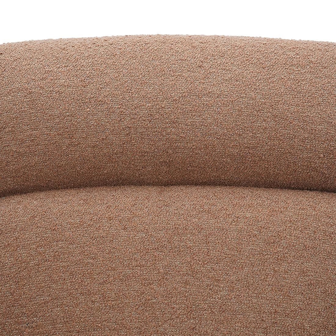 2 Seater Sofa In Hazelnut Bouclé, 1950s photo vintage