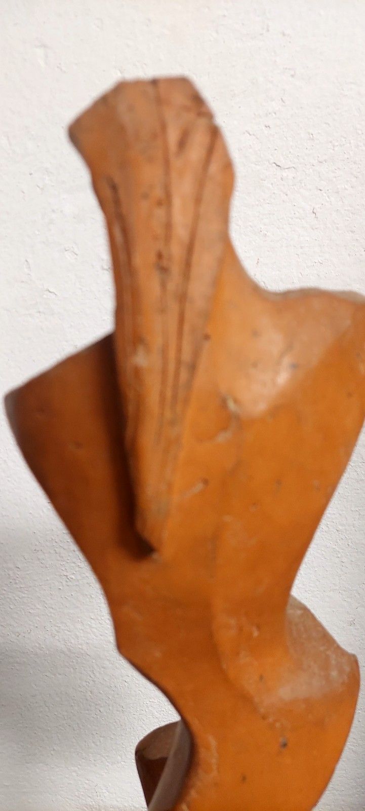 Female Figure Sculpture "Alberto Sparapani" Terracotta Signed photo vinterior