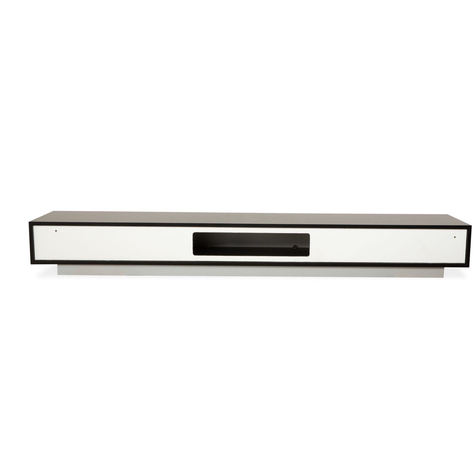 Furniture Interlübke Cube Wooden Sideboard White Anthracite Black Lowboard Tv Board Drawers photo