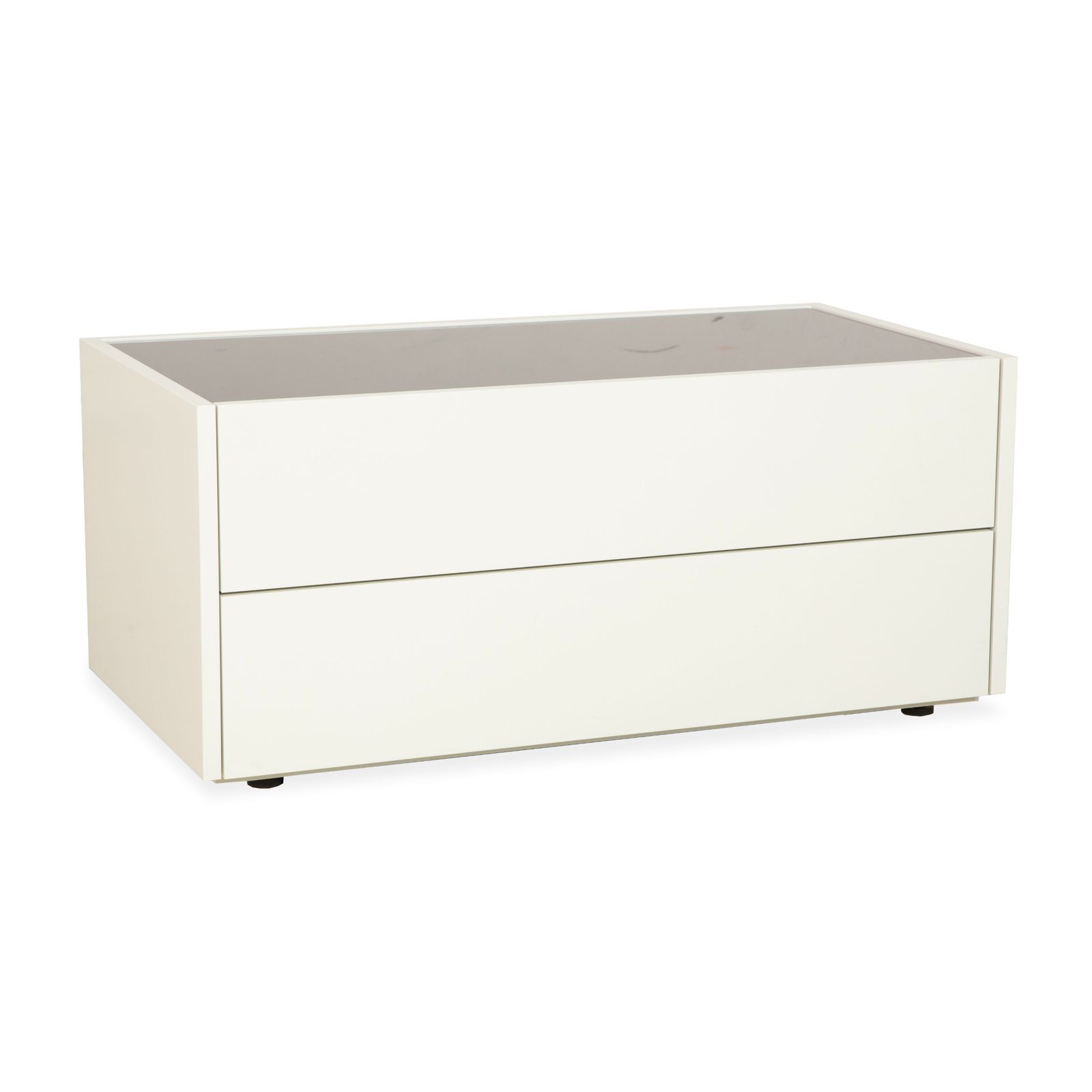 Interlübke Cube Sideboard Wood White Cream Lowboard Tv
