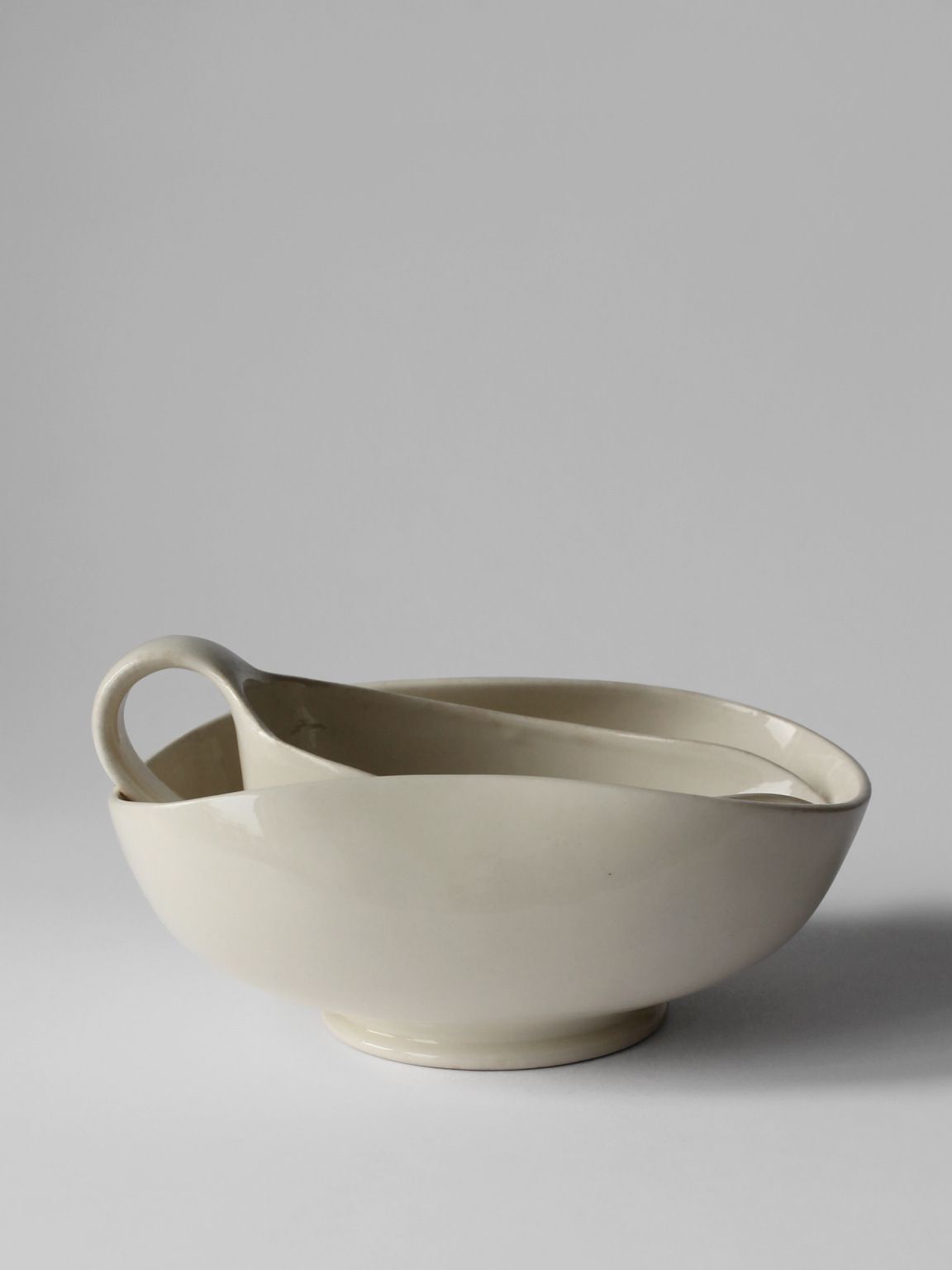 Wilhelm Kåge Bowl And Creamer Set For Gustavsberg, 1920s, Sweden