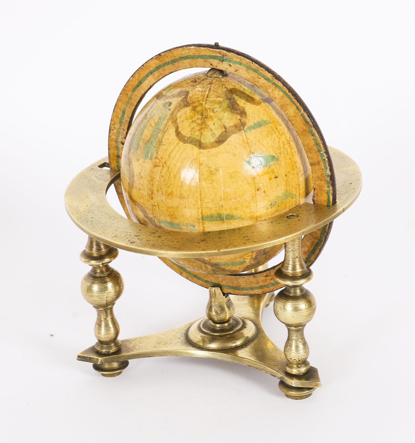 Vintage Pair Of 18th C Style Terrestrial And Celestial Globes 20th C photo furniture