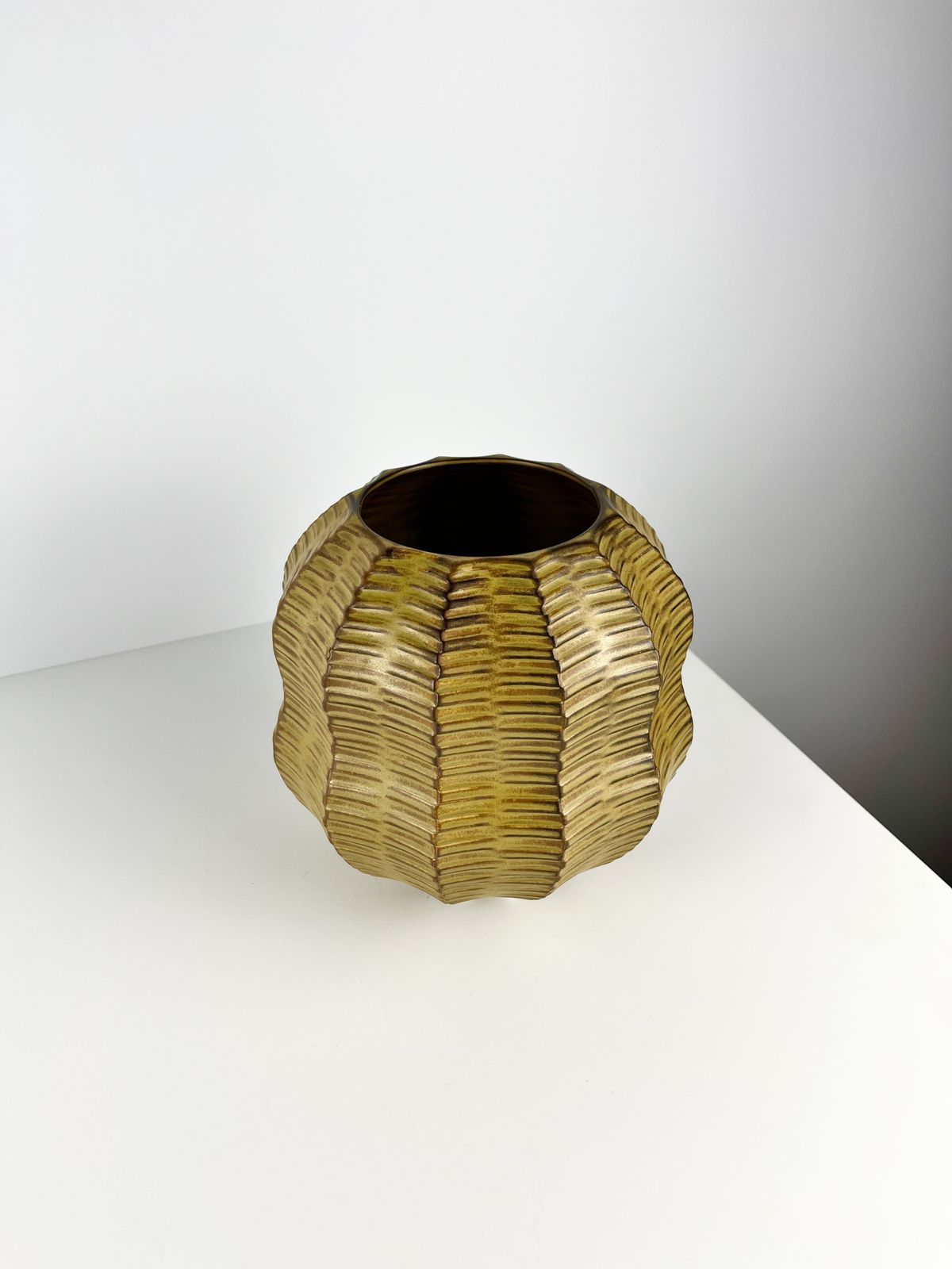 Heinrich Fuchs For Luisenburg Keramik ‘Calabash’ Vase, Germany 1970s photo Home Decor