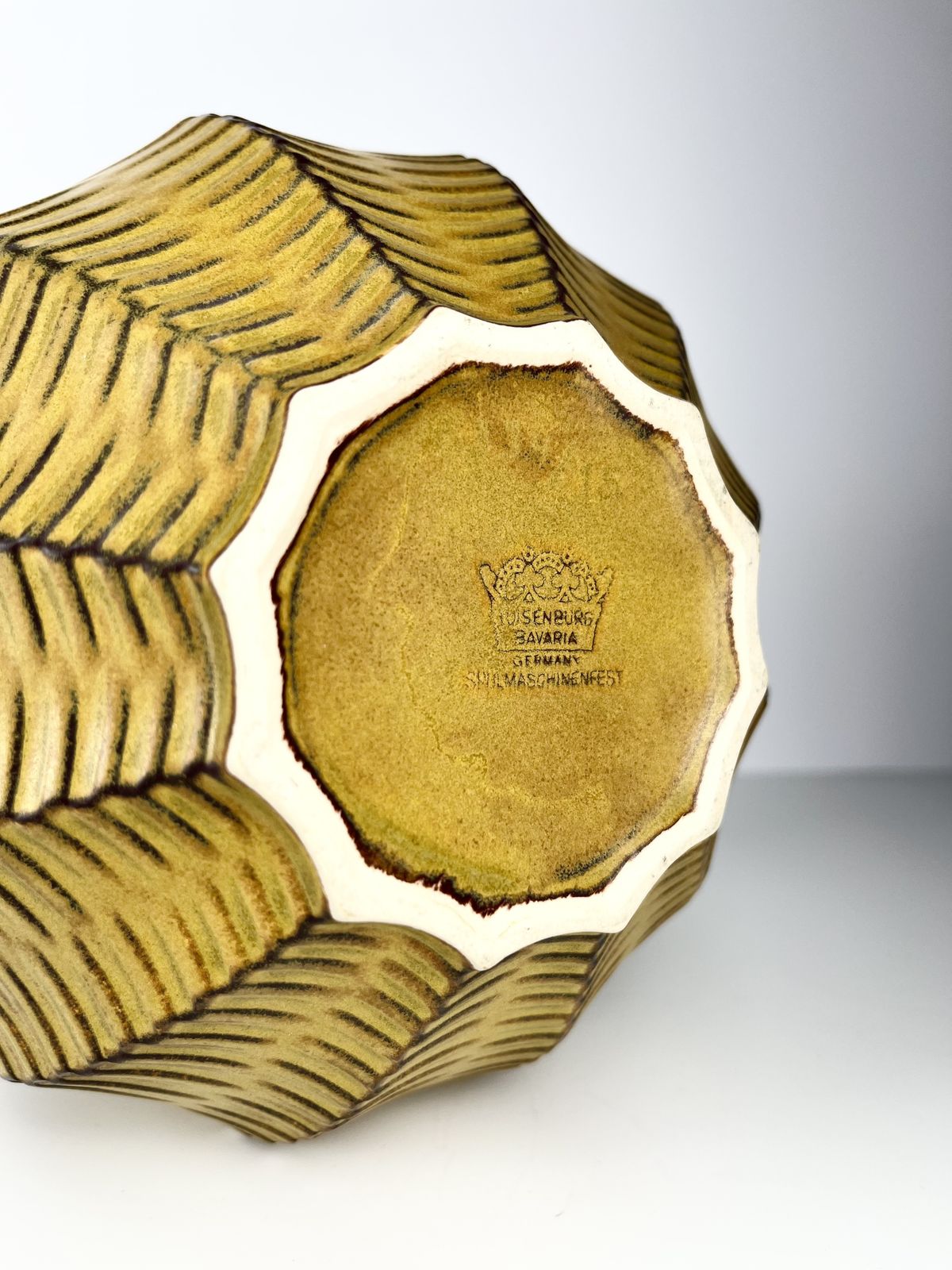 120.0 Heinrich Fuchs For Luisenburg Keramik ‘Calabash’ Vase, Germany 1970s photo