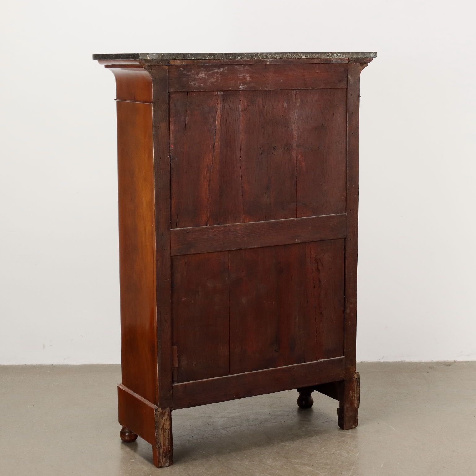 photo vinterior Antique Sécrétaire Charles X Mahogany 4 Drawers Italy XIX Century