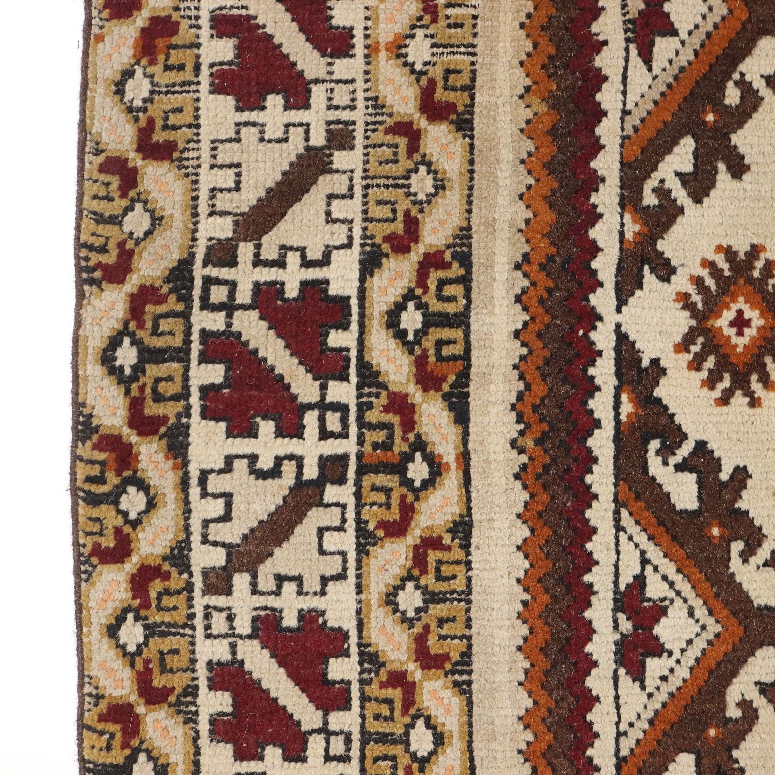 Antique Agadir Carpet Cotton Wool Heavy Knot Morocco 120 X 65 In photo 520.0
