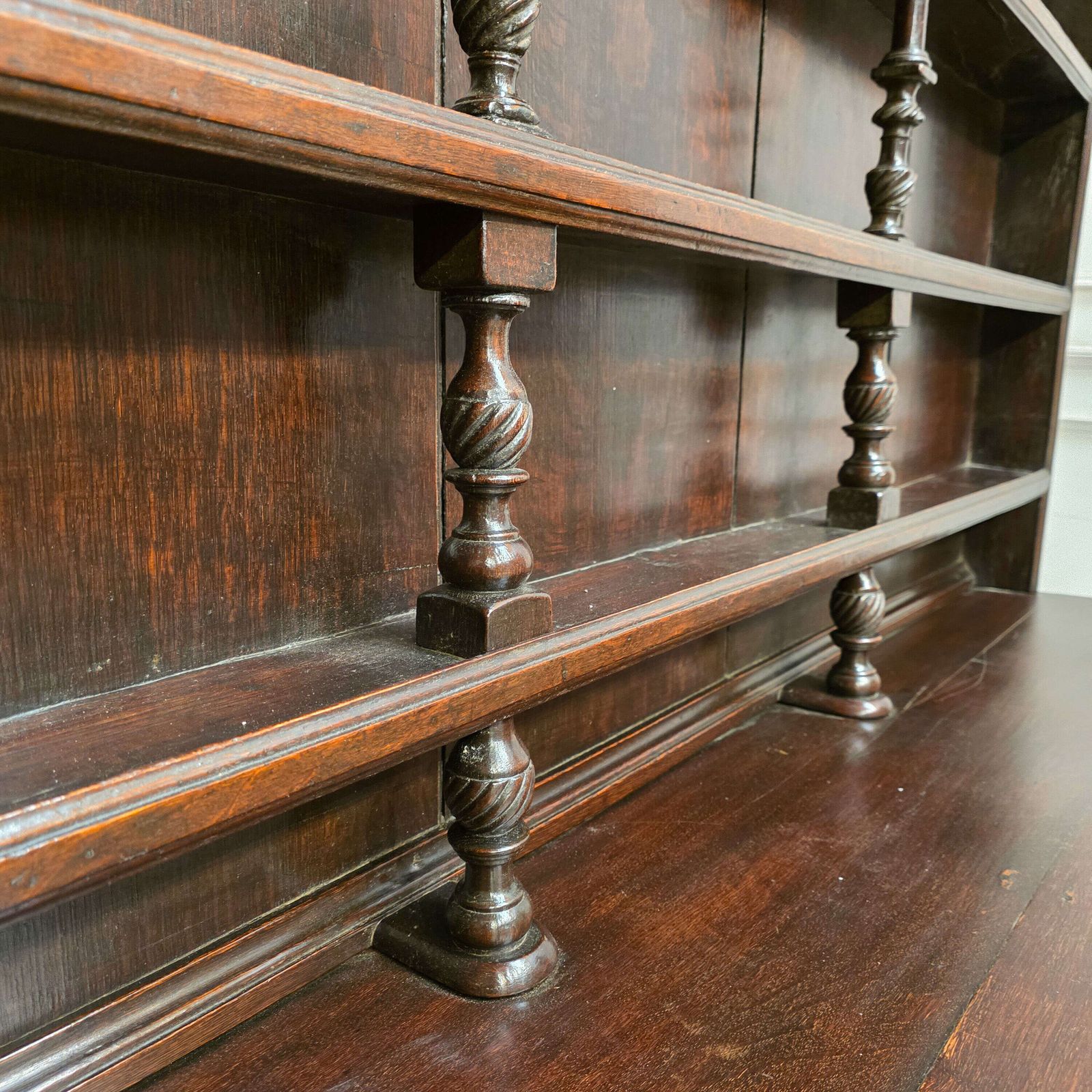 English Oak Farmhouse Dresser, 1700s photo Furniture