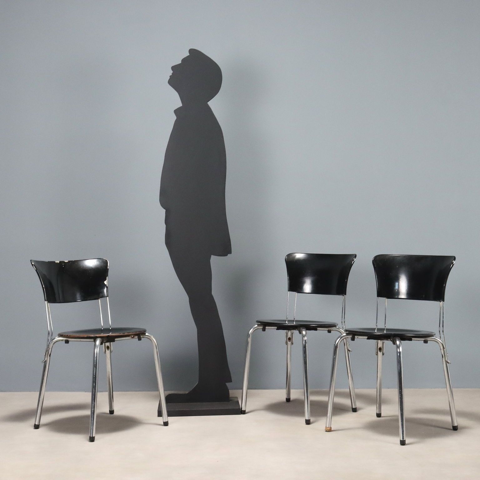 Molteni & Consonni Ibisco Chairs Vintage Design Giuseppe Raimondi photo for sale