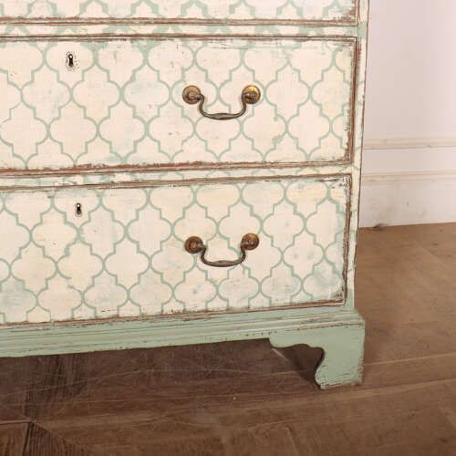 English Painted Chest Of Drawers photo Furniture