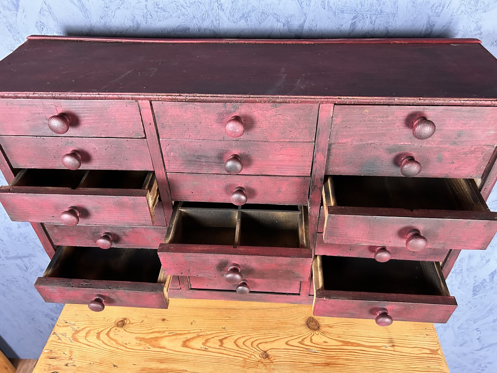 Vintage Bank Of Drawers photo 325.0