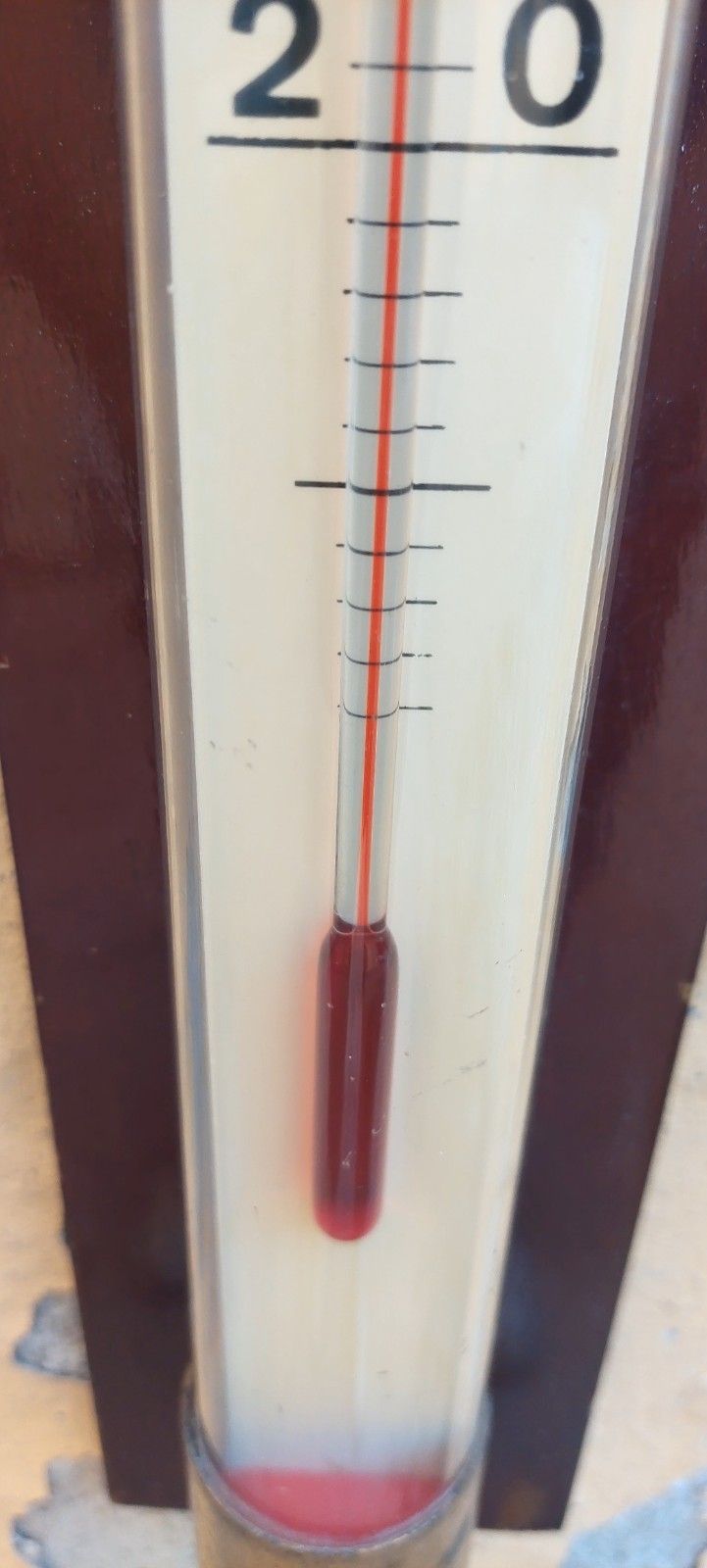 Rare Large Marine Thermometer 70s Melchior Marseille 96 Cm photo vinterior