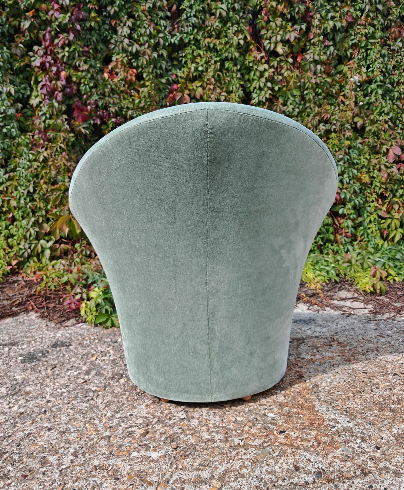 Mid Century Modern Mushroom Club Chair In Style Of Pierre Paulin, Italy 1980s photo vintage