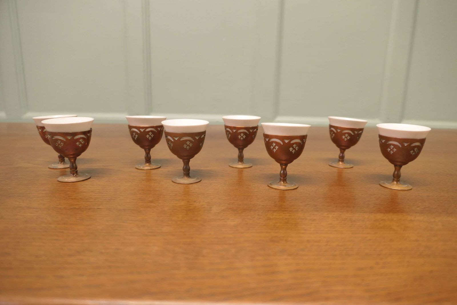 8 Arts And Crafts Copper Egg Cups By Picards photo furniture