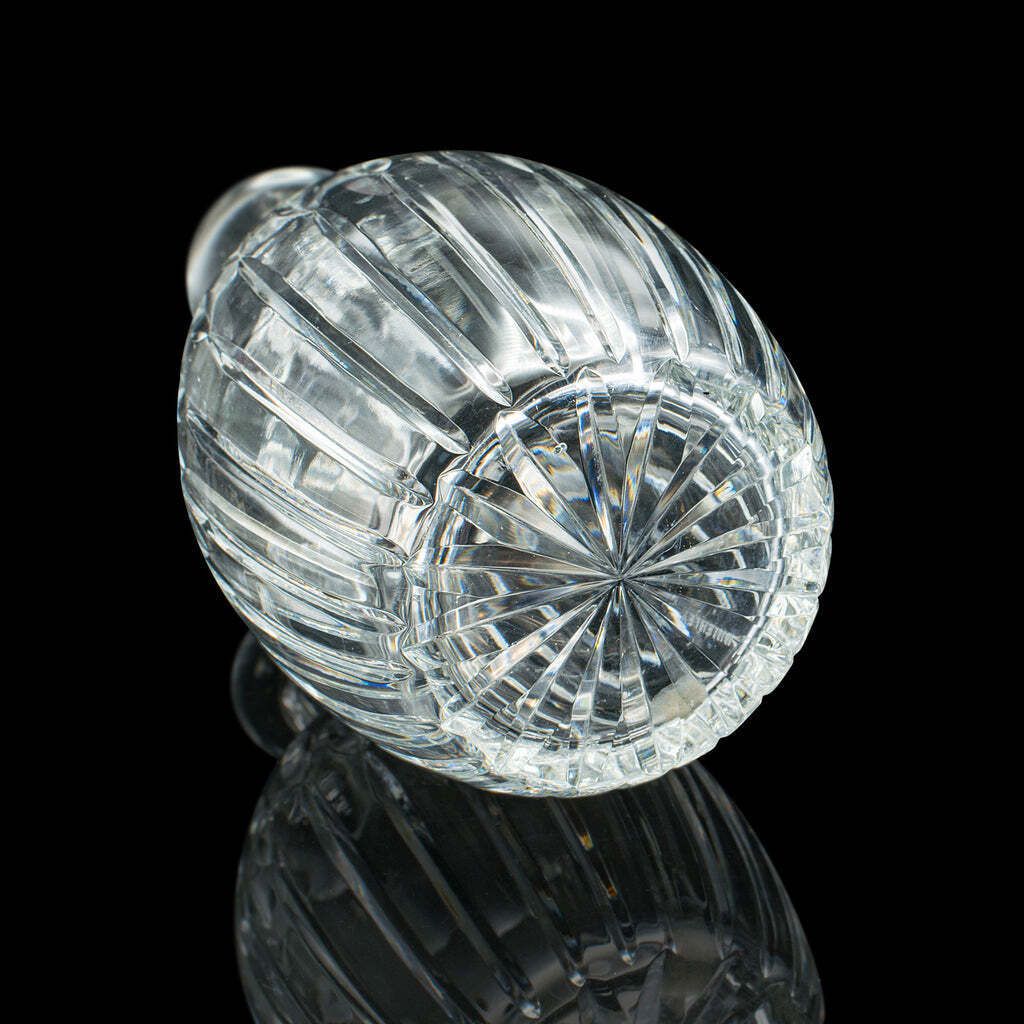 photo furniture Vintage Port Decanter, English, Cut Glass, Liqueur, Spirit Vessel, Circa 1950