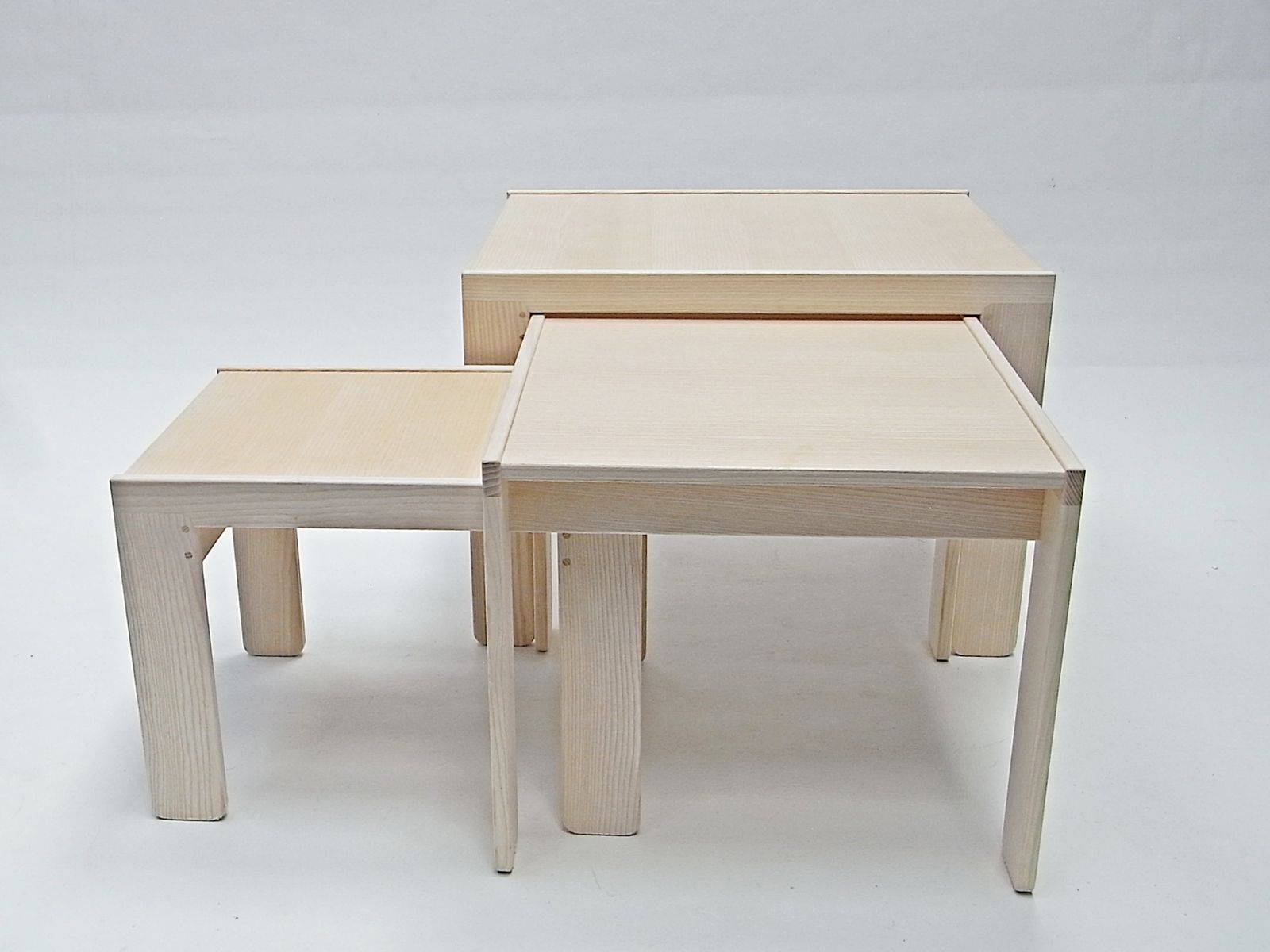 777  Nesting Tables By Afra & Tobia Scarpa For Cassina, 1998, Set Of 3 photo furniture
